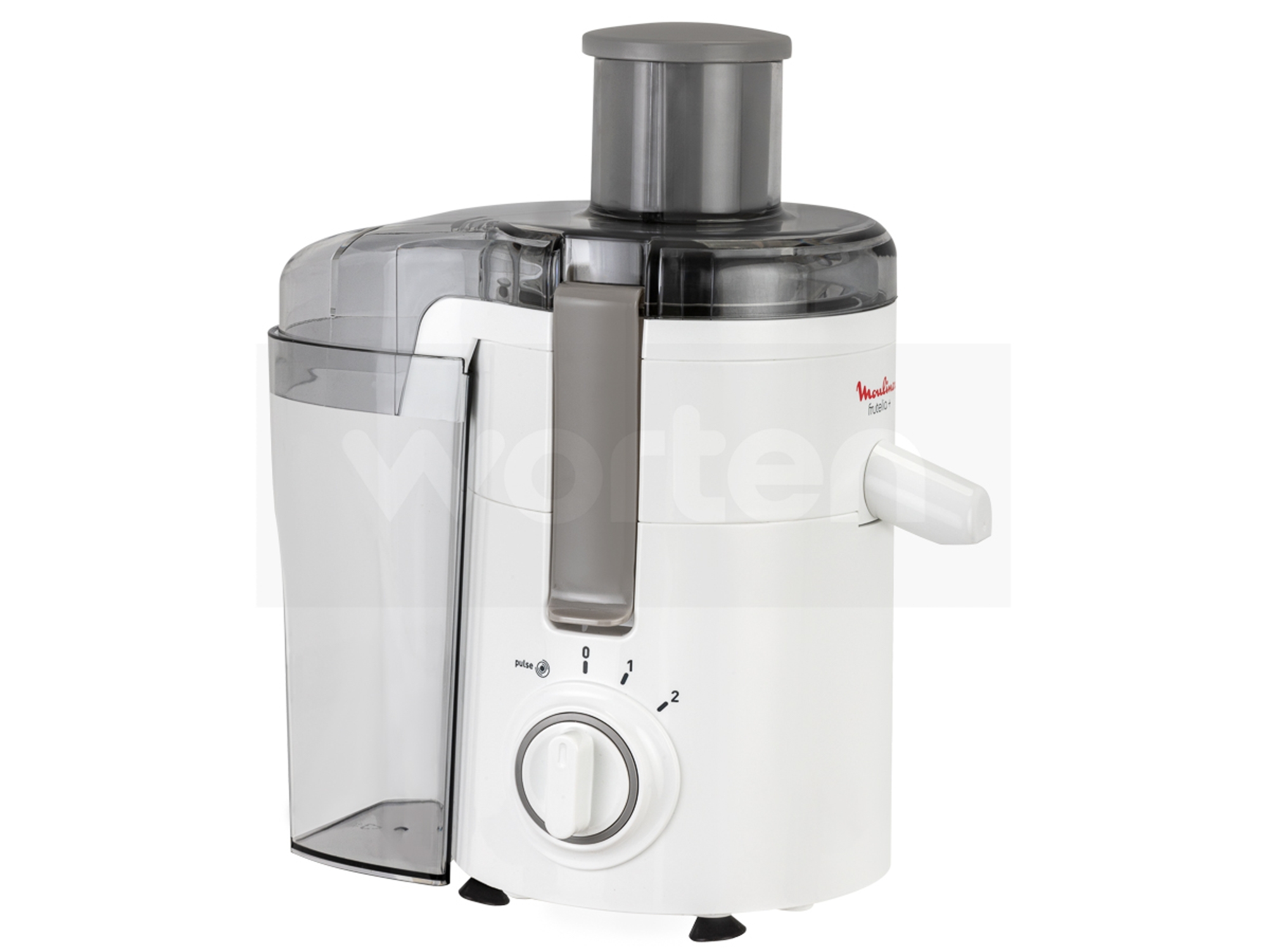 Centrífuga MOULINEX Frutelia JU370110 (350 W - Blanco)