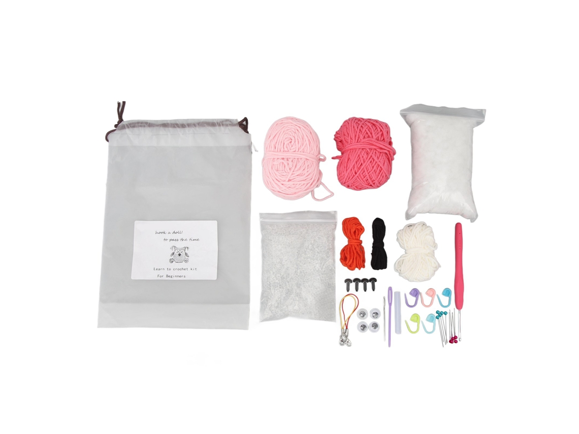 Kit De Ganchillo Para Principiantes Con Videotutorial - Lindo Oso Búho - 40% De Hilo Extra - Regalo De Cumpleaños/día De La Madre