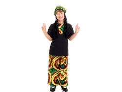 Disfraz de Rastafari Jamaicano para niño