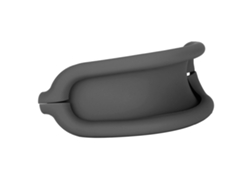 Protector De Cabeza De Silicona Suave Lavable Para Auriculares Ios Earbuds Max - Negro