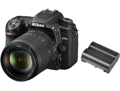 Kit Cámara Réflex NIKON D7500 AF-S 18-140MM F3.5-5.6G ED VR DX + Bateria EN-EL15A