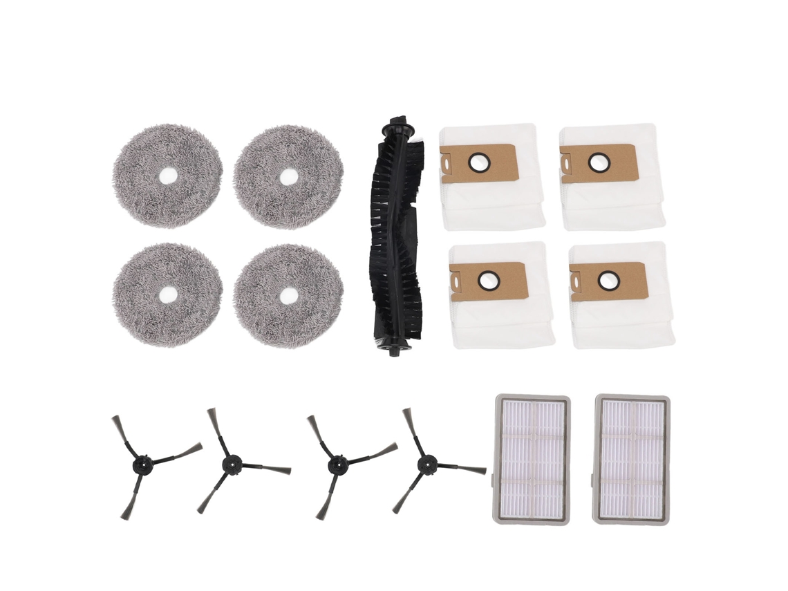 Juego De Accesorios Para Aspiradora Robot: Cepillo, Filtro, Cepillo Lateral, Almohadilla, Bolsa, Ultenic H1 Point, Orbit S1, Vanto S60