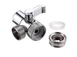Kit Adaptador Grifo Desviador Válvula Conector De Robinet Para Cocina Baño Material Aleación Plástico Conexión M22 X M24
