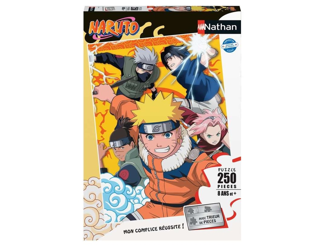 Puzzle Naruto Ninjas 250 Pcs NATHAN (8 años)