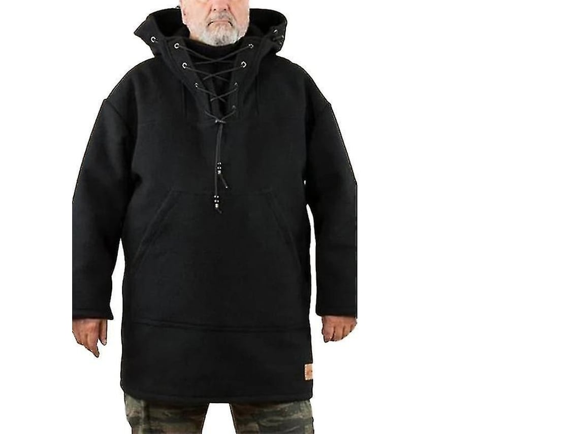 2026-chaqueta De Invierno Para Hombre Con Capucha Lana Gruesa Abrigo Y Sudadera De Ocio