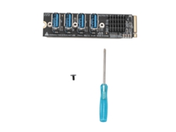 Vlrla-2026novotarjeta De Expansión M.2 Pcie A Pcie X1 De 4 Puertos