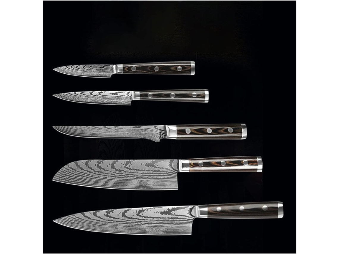 Cuchillo De Acero Inoxidable Alta Calidad Con Filo Superior. Corta Diversos Tipos Alimentos Precisión Este Li