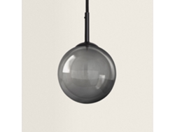 LEDKIA Lámpara Colgante Cristal Kubad Negro