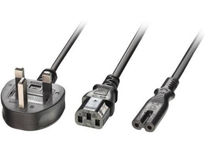 Cable de Alimentación LINDY (2.5 m - Negro)