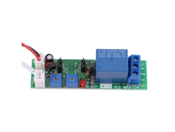 Módulo De Relé Temporizador Ajustable Con Interruptor De Ciclo De Encendido/apagado (12 V Cc, 0-120 Min)