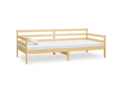 Sofá cama VIDAXL Marrón Madera (204x98x70 cm)