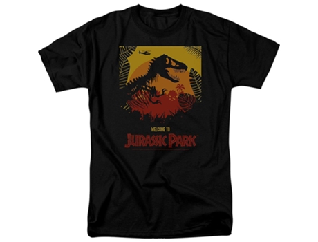 Camiseta ROCKINSTONE Bienvenido a Jurassic Park (L)