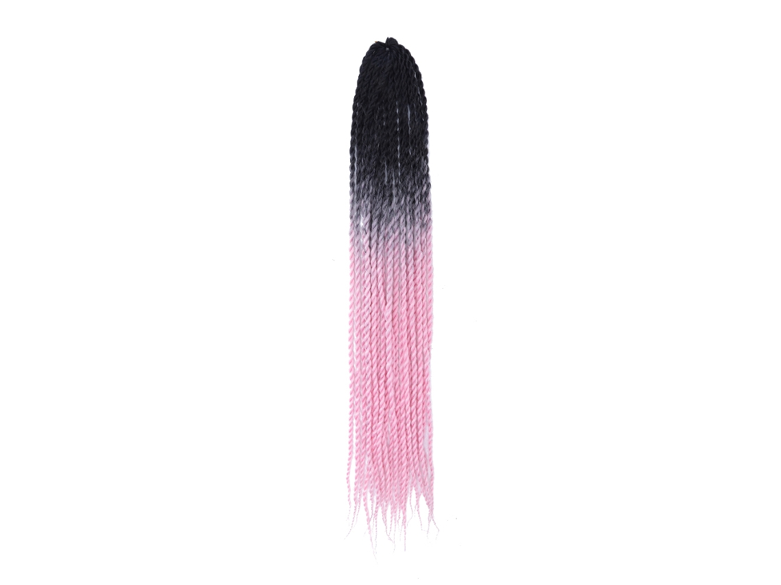 Extensiones De Cabello Tipo Trenza Punk Degradada De 24 Pulgadas, Tipo 3