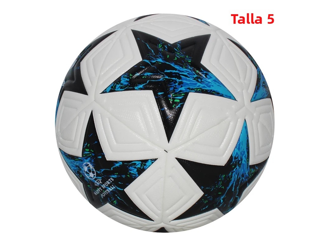 Balón De Fútbol Premium, Talla 5, Alta Elasticidad, Sin Costuras, Termosellado, Para Partido De Liga.