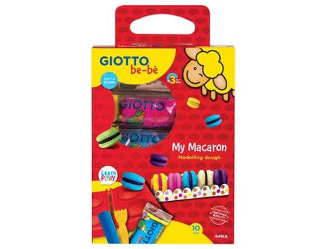 Plastilina GIOTTO BEBÉ My Macaron