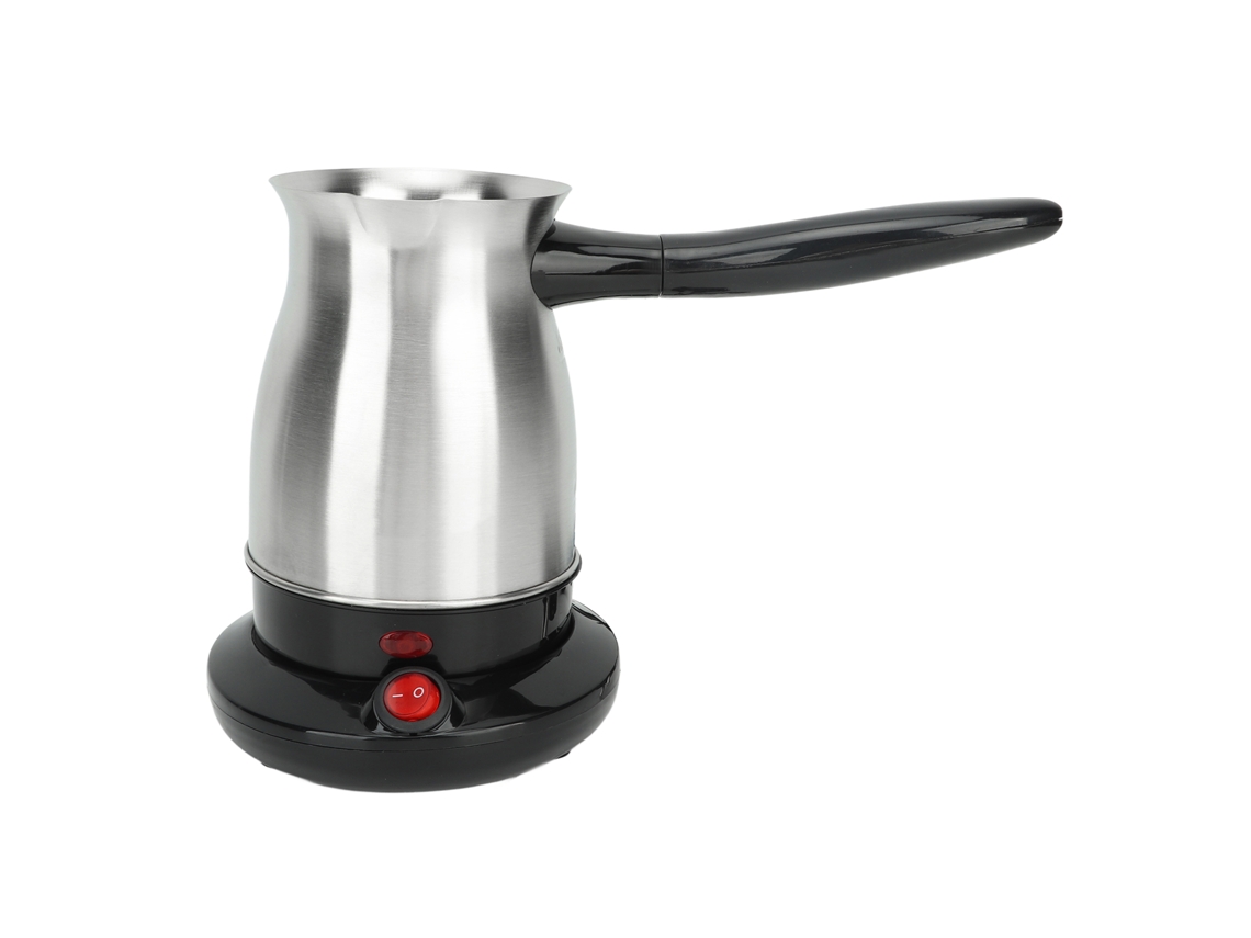 Hervidor Eléctrico De Café De 600 Ml, Acero Inoxidable, 600 W, Con Sistema Anti-quemaduras Y Aislamiento Térmico.
