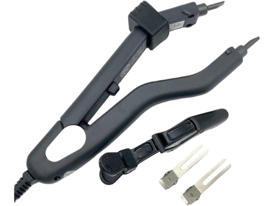 Conector Térmico Para El Cabello, Plancha Para Extensiones, Ganancia De Calor De Alta Temperatura Controlable.