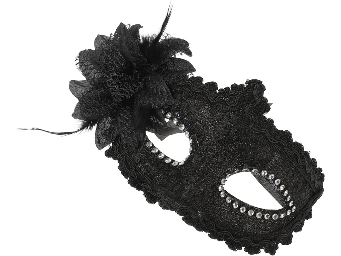 Máscara De Bola De Encaje Para Carnaval, Halloween, Elegante Accesorio De Disfraz, Cosplay