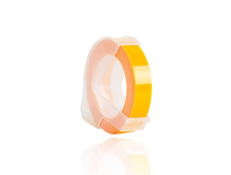 Cinta Adhesiva Plástica Dymo 3D (Amarilla - 12 Mm)