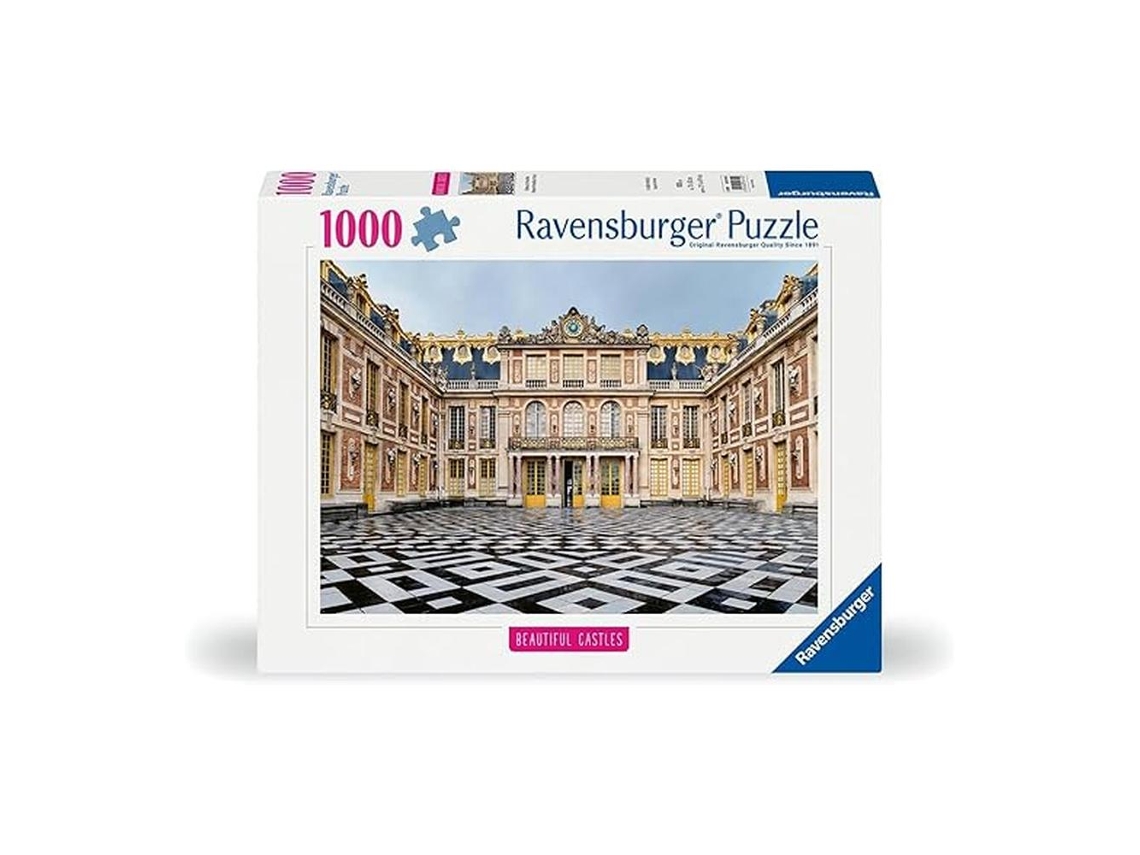 Rompecabezas Ravensburger Castillo de Versalles Francia 1000 piezas Hermosos castillos 12001315 P25ravensburger