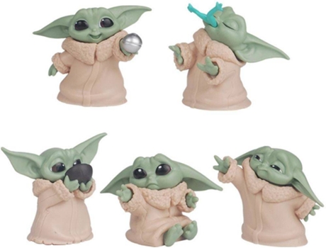 Set de Figuras OEM Baby Yoda (5 unidades - 5 - 8 cm)