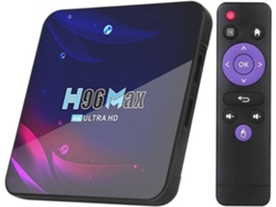 Box Smart TV CHRONUS H96max0111 (Android - 2 GB RAM - Negro)