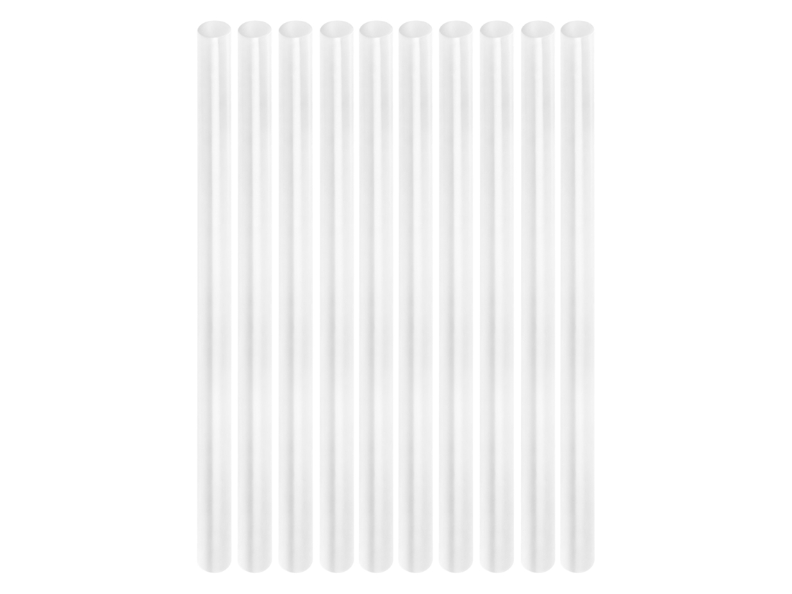 Lote de 10 barras de agarre para pistola termofusible, formato de varilla de 7 mm x 180 mm.