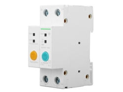 Disyuntor miniatura de 2 polos con Wi-Fi y control remoto, 16 A, 230 V, sin marca.