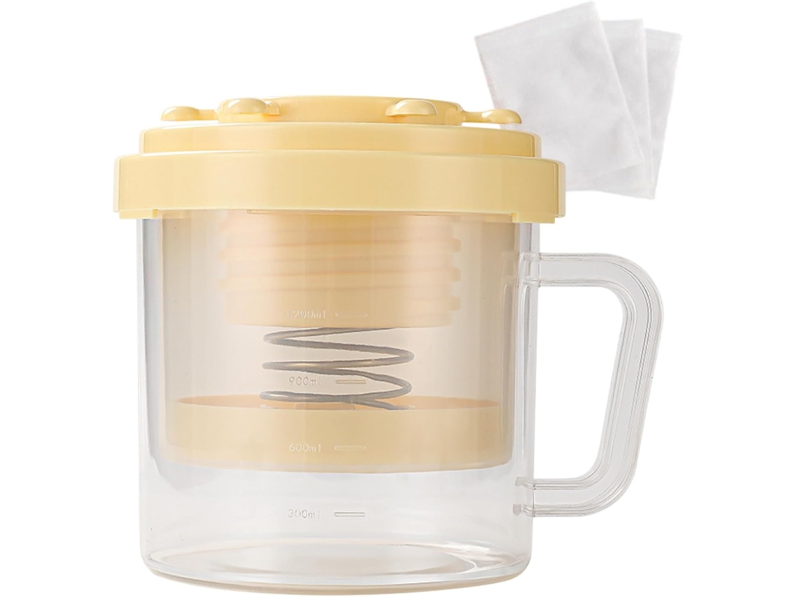 Colador De Queso, Filtro De Yogur De Malla Fina: Herramienta Casera Multifuncional Y Reutilizable.