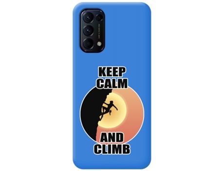 Carcasa Oppo Find X3 Lite 5G TUMUNDOSMARTPHONE Silicona Líquida Dibujos Azul