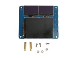 Placa De Expansión 3 En 1 Para Rpi Con Lcd Ips De 2 Pulgadas Y Doble Pantalla Oled Azul De 0.96 Pulgadas