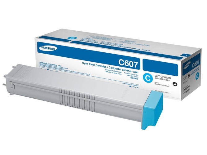 Tóner Original SAMSUNG CLT-C6072S Cian 15000 páginas compatible con CLX-9250ND/CLX-9252NA/CLX-9350ND/CLX-9352NA