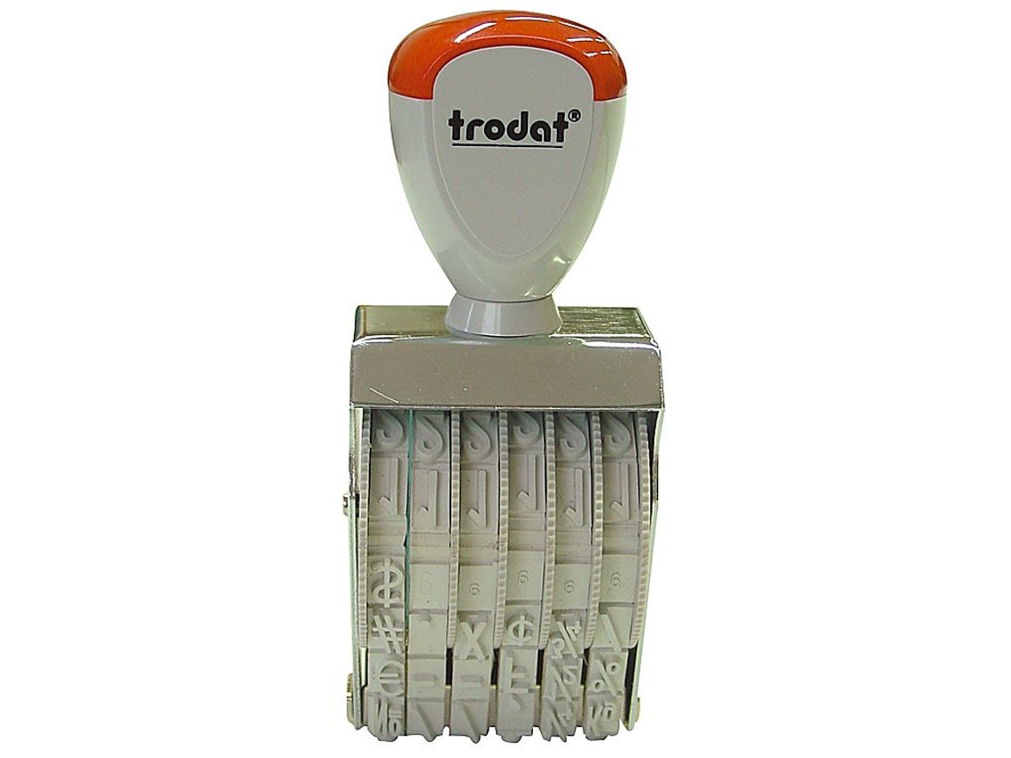 Numerador de Tinta Manual 6 Dígitos FELIXMANIA (5Mm)
