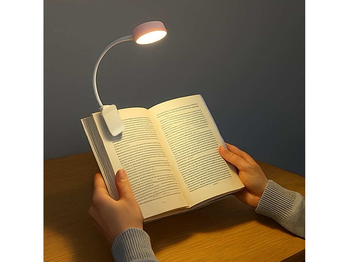 Lámpara de lectura moderna ajustable con tres modos de color, diseño compacto para las necesidades nocturnas - STELASPLEN