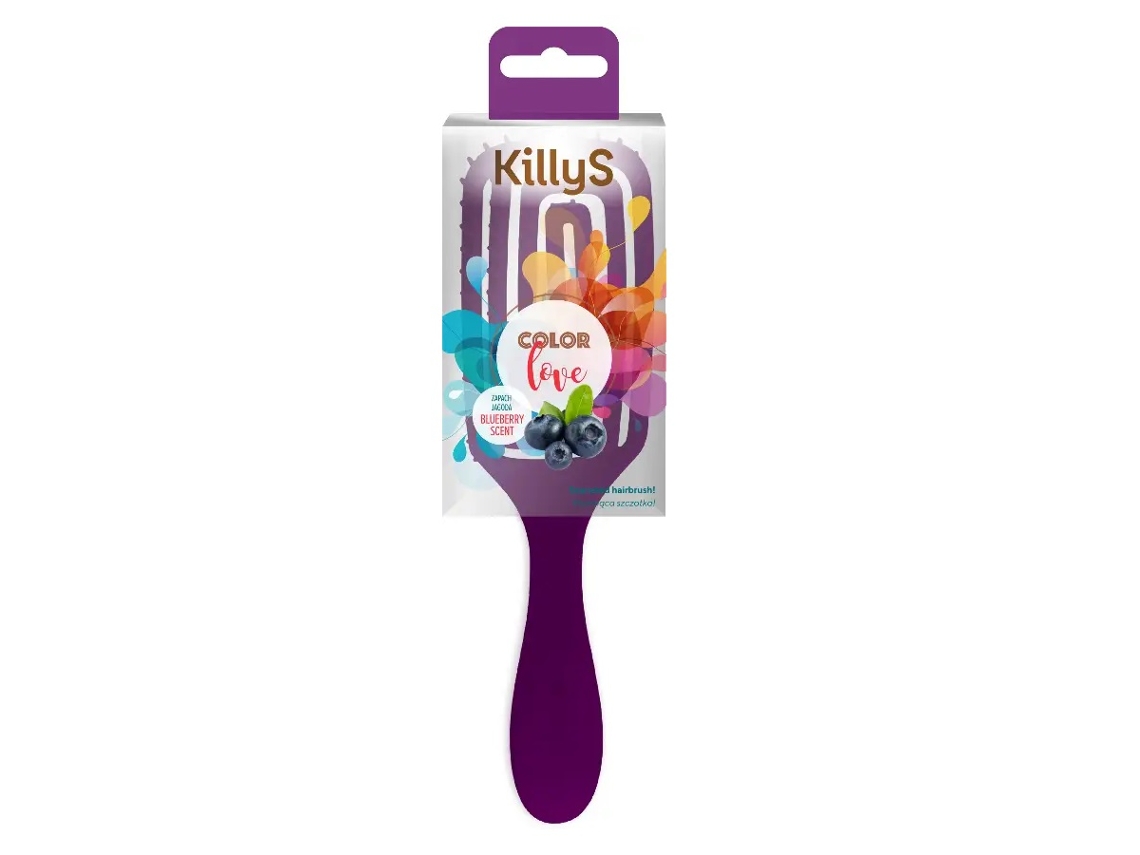 Cepillo para el cabello con aroma a bayas de Killy's