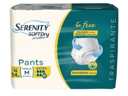 Pantalones Sd Sensitive Extra M 14 Piezas Serenity Serenity