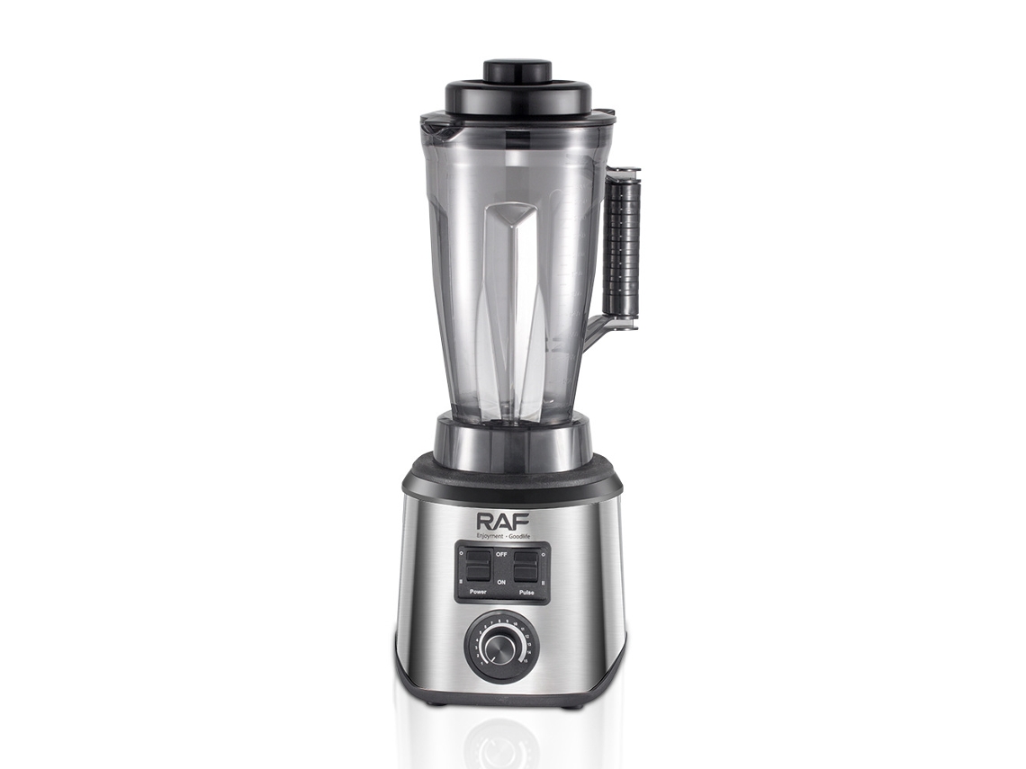 Procesador de alimentos de 3 litros con funciones combinadas de exprimidor de frutas y verduras, 12 000 RPM y 2600 W de potencia. Mdug