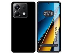 Funda Silicona Gel TPU Negra para Xiaomi Poco X6 5G TUMUNDOSMARTPHONE
