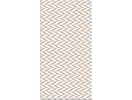 Alfombra Home Living panorama 5d164921 rosa 40x80 cm vinilo espigas cocina antideslizante antihongos grandes pvc
