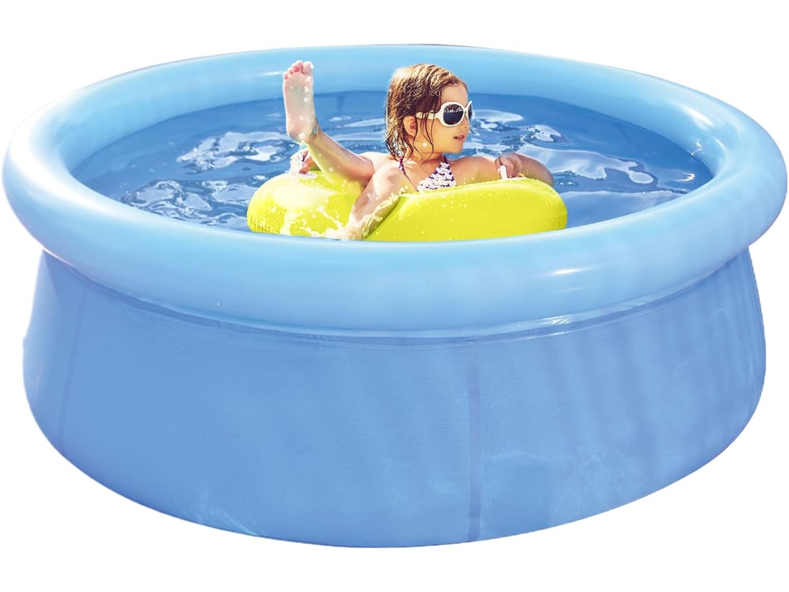 Piscina Inflable Niños Plegable Natación, Bañera Multiusos, Exteriores