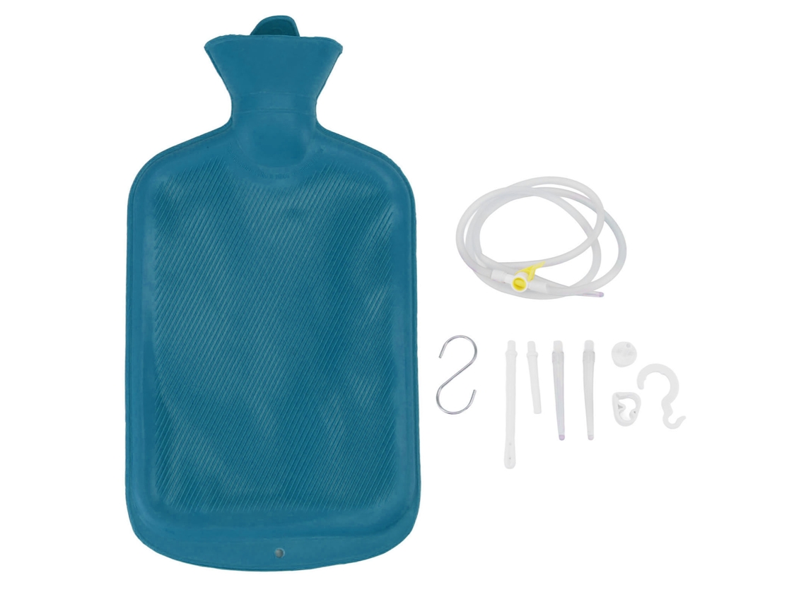 Kit de enema de limpieza intestinal de flujo controlado