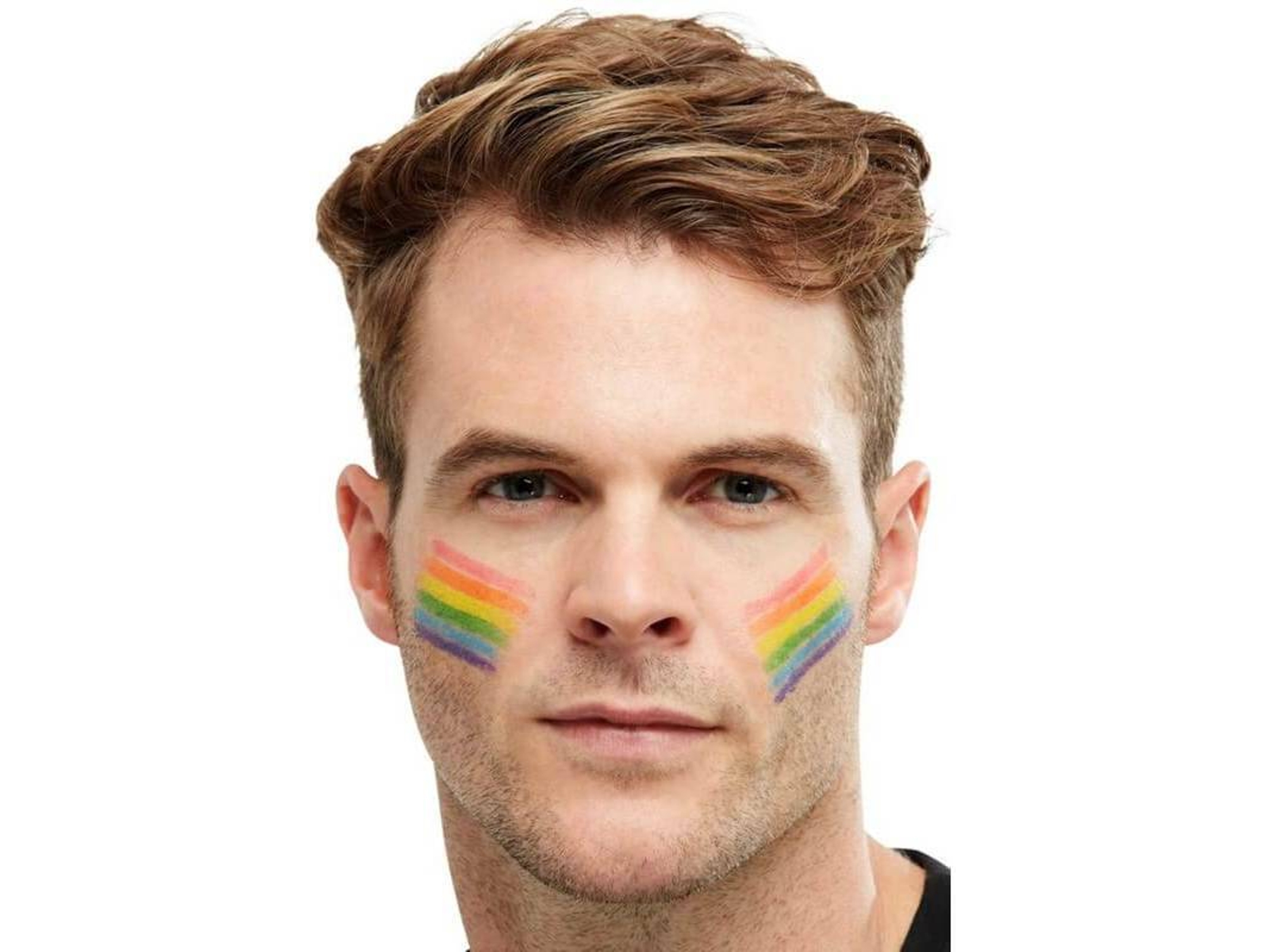 Maquillaje DISFRAZZES Graso en Barra Kit Arcoíris (Multicolor - Multicolores)