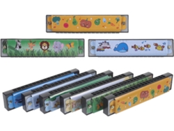 Juego De Armónicas De 9 Piezas Para Niños Y Niñas Educativo, Portátil Y Adecuado Para Principiantes