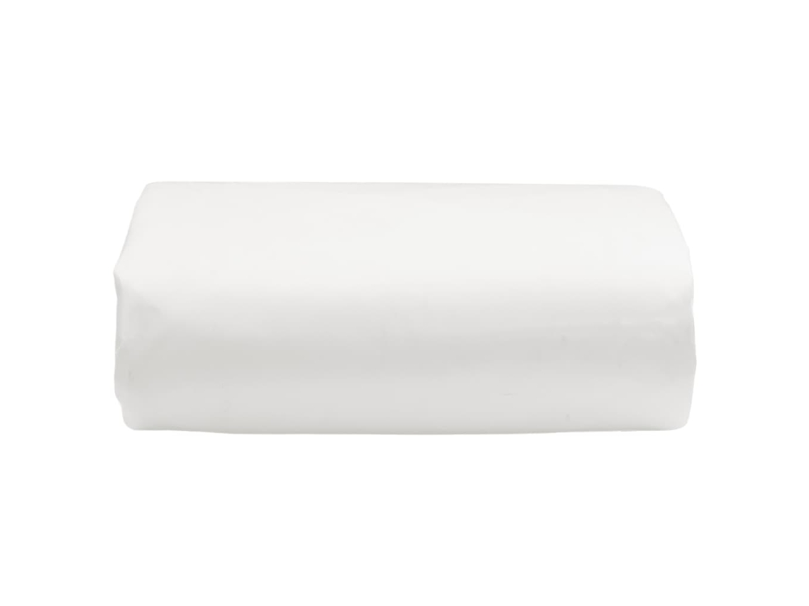 Lona de lona 4x6 m 650 g/m² Blanca HALANV1