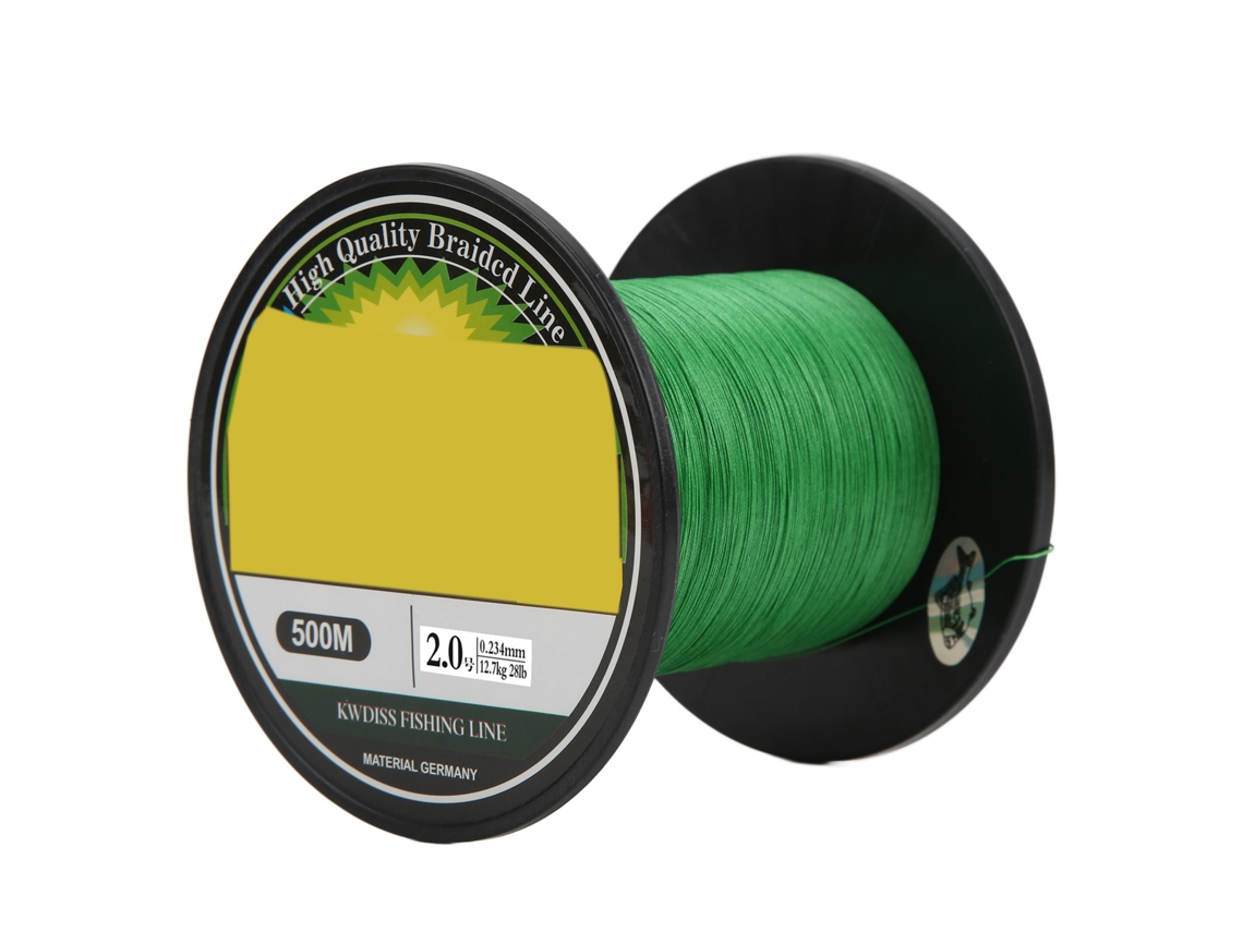 Danu26-hilo De Pesca Trenzado 8 Hilos 22lb 500m Resistente A Arañazos Para Agua Dulce Y Salada Verde2.0