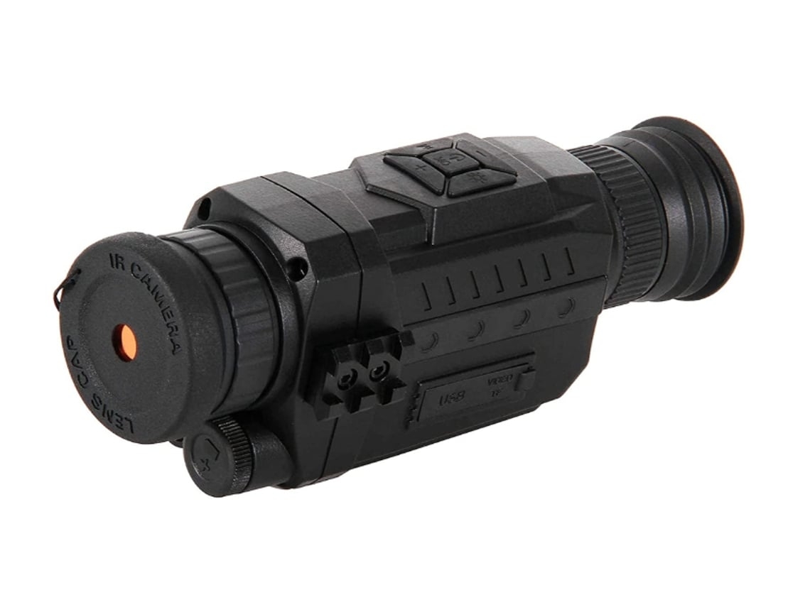 Telescopio monocular de visión nocturna digital para exteriores 5x35, visión nocturna infrarroja, color negro Gusshious