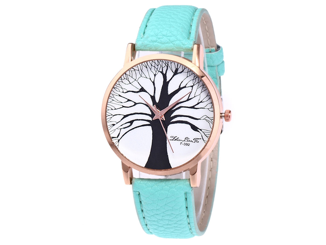 Reloj De Pulsera Analógico De Cuarzo Zhoulianfa Para Parejas Con Diamantes De Imitación En Forma De Estrella (rojo)