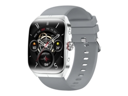 Reloj inteligente Hk80 con llamadas Bluetooth, monitorización de salud, modos de música y deportes, gris Bestvite