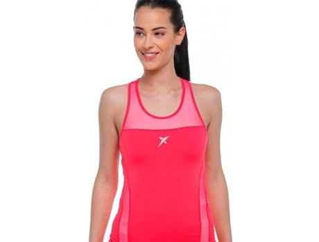 Camiseta de Mujer DROP SHOT Nauka Tenis Rojo (L)