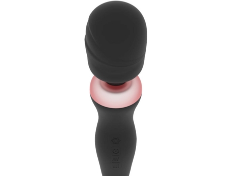 Vibrador RITHUAL Akasha Wand Recargable Potente 2.0 (Negro)